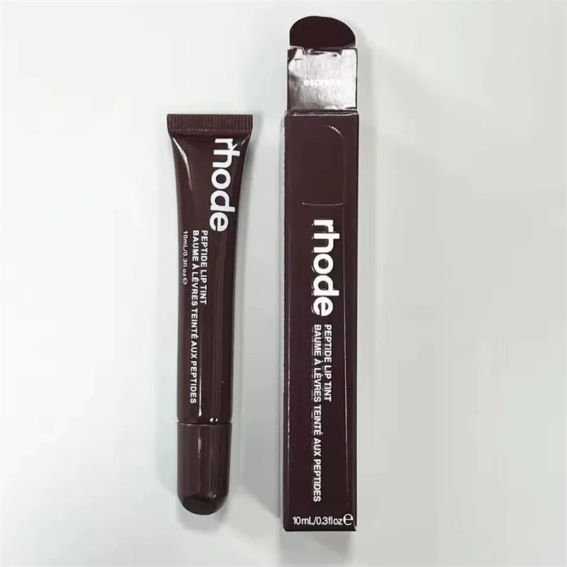 RHODE Limited Edition Lipstick Caramelized Banana New Blue Storage Bag Repair Barrier Gel Essence Fresh in Texture Moisturizing