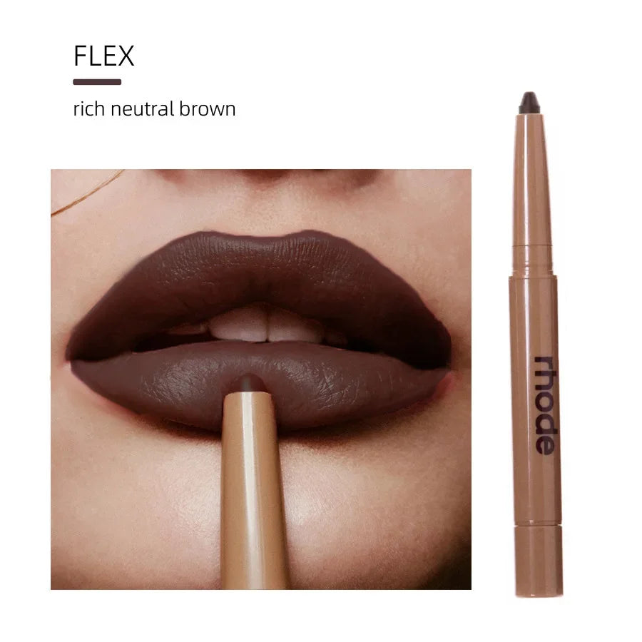 Rhode Skin Peptide Lip Shape Pen Lip Liner Long Lasting Lip Tint Pencil Pen Makeup Lipstick Powder Blusher Gloss Rouge Makeup