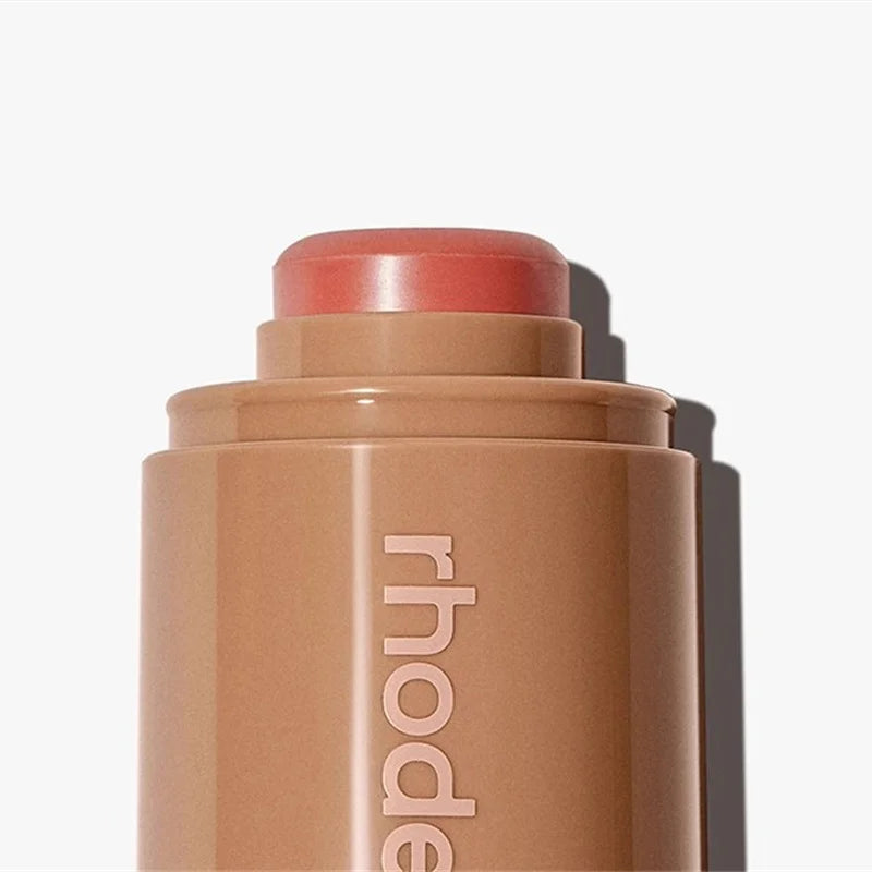 Pocket Blush LIP Stick Lip And Cheek Hydrating Stick Natural Rouge Powder Blush Cream Lipstick Cheek Easy To Apply Color