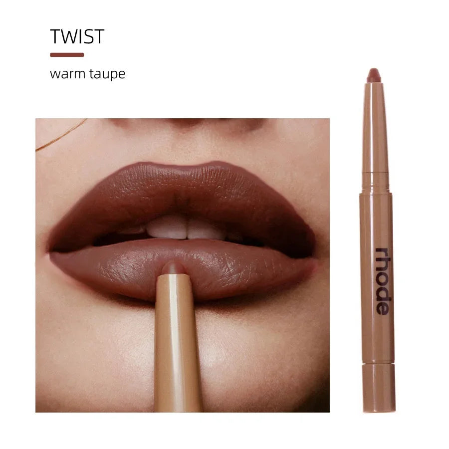Rhode Skin Peptide Lip Shape Pen Lip Liner Long Lasting Lip Tint Pencil Pen Makeup Lipstick Powder Blusher Gloss Rouge Makeup
