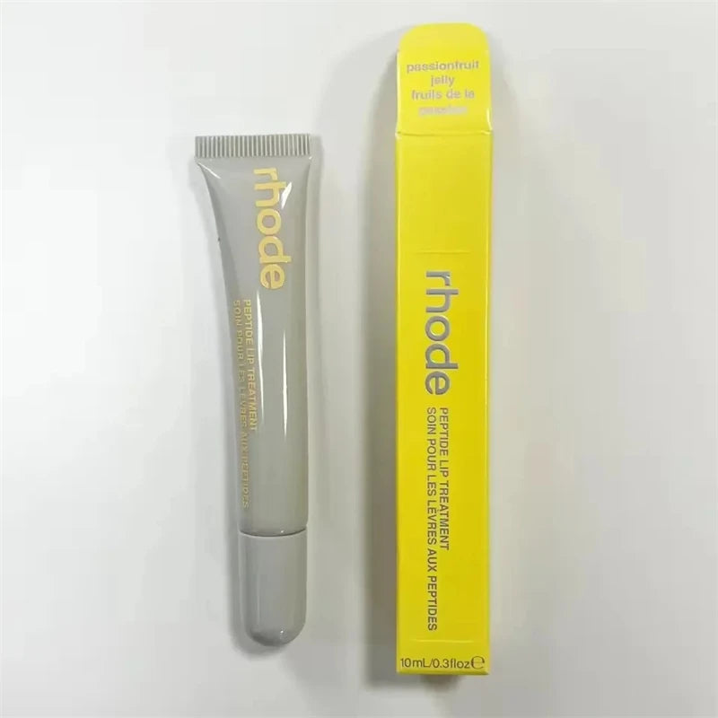 RHODE Limited Edition Lipstick Caramelized Banana New Blue Storage Bag Repair Barrier Gel Essence Fresh in Texture Moisturizing