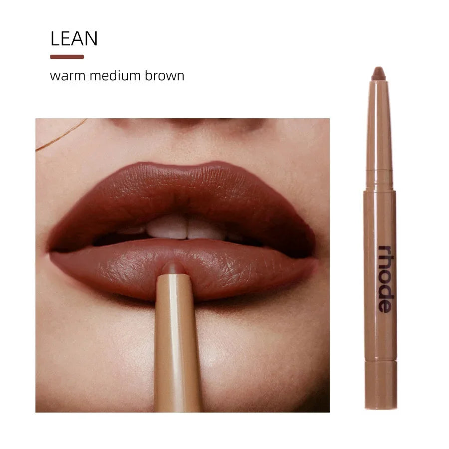 Rhode Skin Peptide Lip Shape Pen Lip Liner Long Lasting Lip Tint Pencil Pen Makeup Lipstick Powder Blusher Gloss Rouge Makeup
