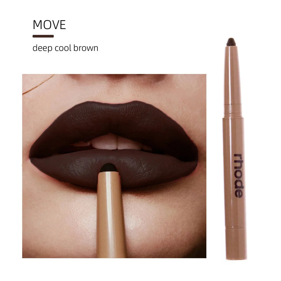 Rhode Skin Peptide Lip Shape Pen Lip Liner Long Lasting Lip Tint Pencil Pen Makeup Lipstick Powder Blusher Gloss Rouge Makeup