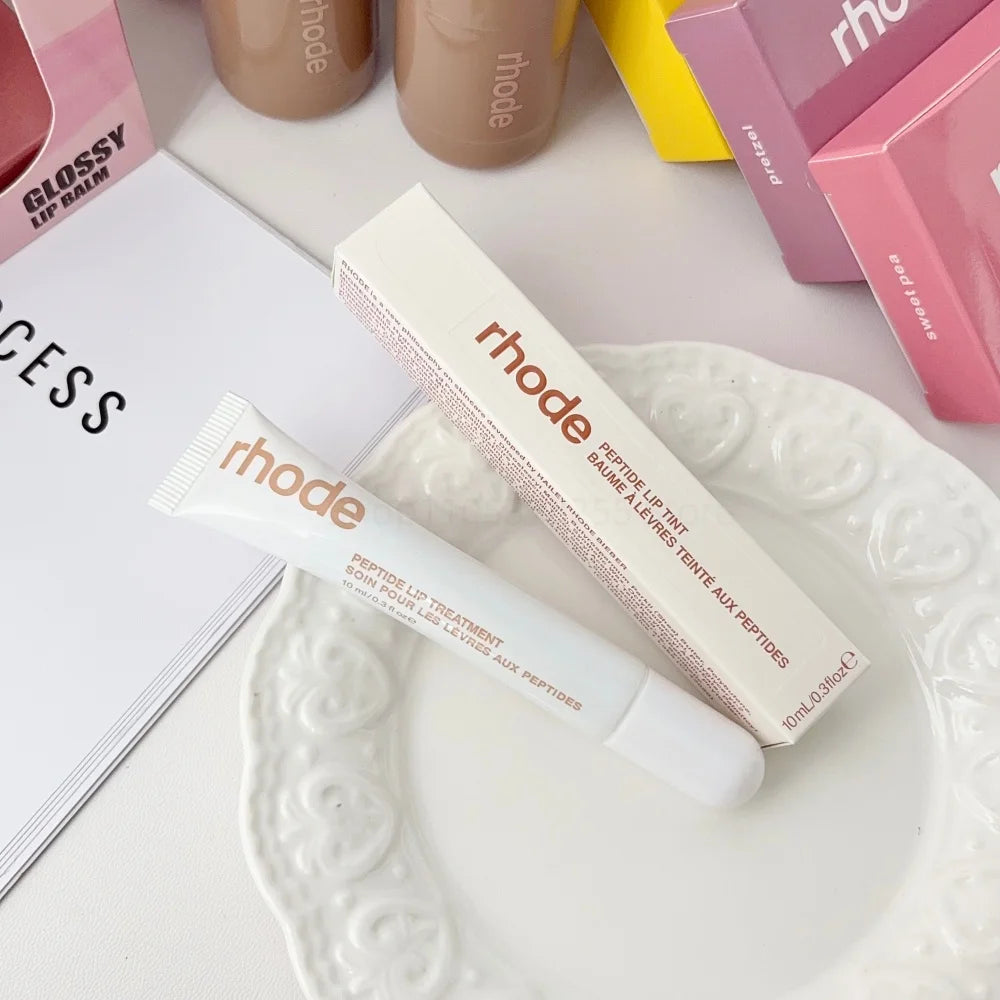 RHODE Peptide Lip Shape Pen Long Lasting Lip Liner Moisturizing Lipstick Gloss Easy To Apply Pocket Blush Cream Skincare Makeup