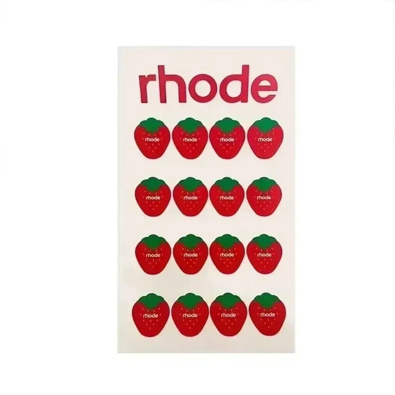 Rhode Lip Gloss Holder Magnetic Phone Case for IPhone 17 16 15 14 13 Pro Max Lipstick Blusher Lip Liner Glazing Milk Skin Care