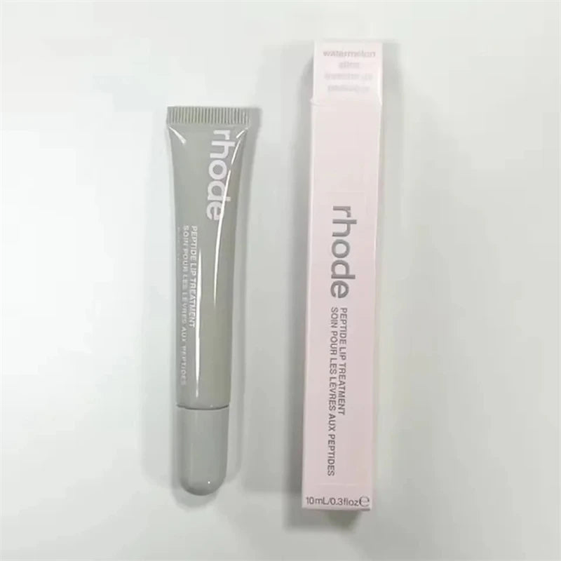 RHODE Limited Edition Lipstick Caramelized Banana New Blue Storage Bag Repair Barrier Gel Essence Fresh in Texture Moisturizing