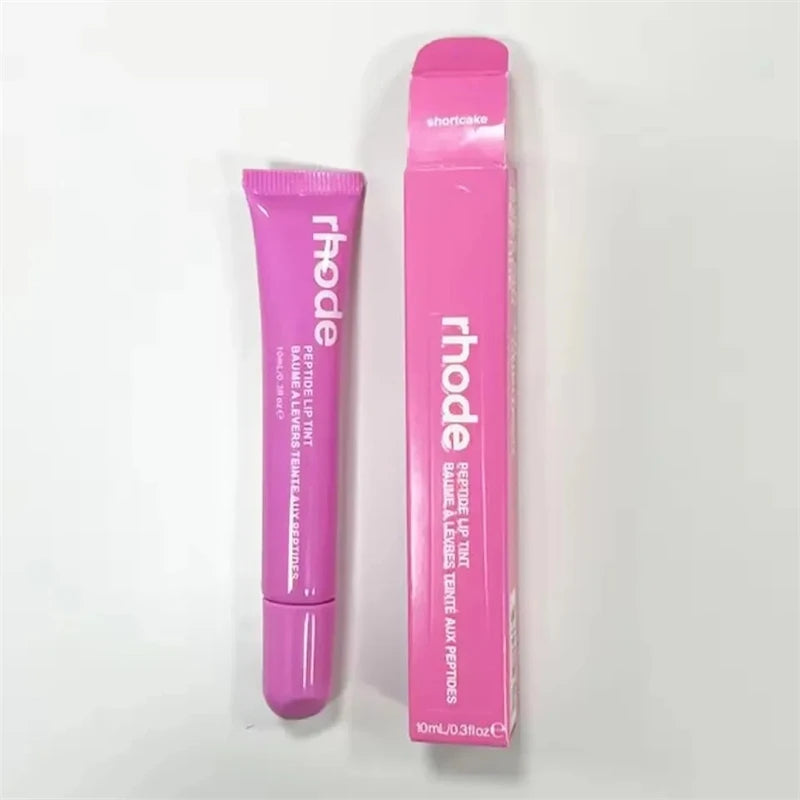 RHODE Limited Edition Lipstick Caramelized Banana New Blue Storage Bag Repair Barrier Gel Essence Fresh in Texture Moisturizing